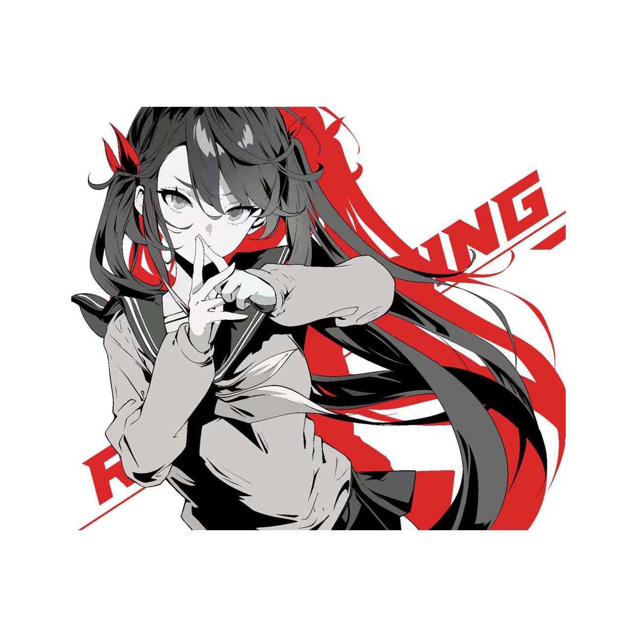 Amazon.co.jp: RGB GAMING 赤 ガラスマウスパッド : パソコン・周辺機器